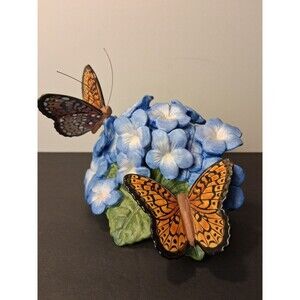 Lenox Butterfly Collectible Figurine Fritillary Fantasy Woodland Christmas Decor